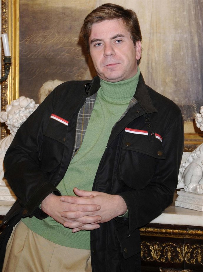 Posado del actor Javier Collado 