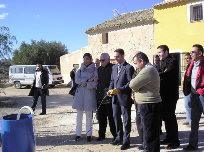 Inauguración de la obra de electrificación del paraje 'La Macetúa'
