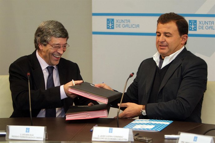 Firma del convenio entre Economía e Industria y la FGC