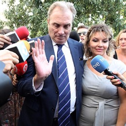 Ernesto Neira, en los juzgados de Madrid