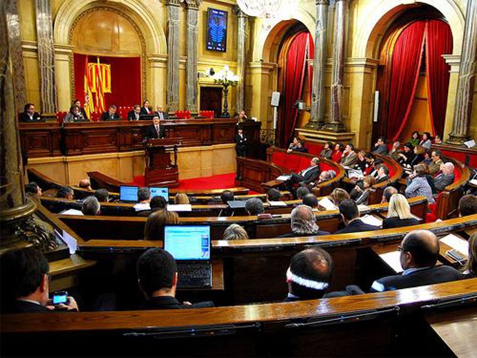 Pleno del Parlament de Catalunya