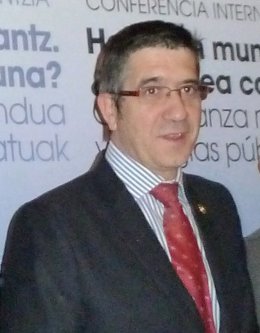 El lehendakari, Patxi López.