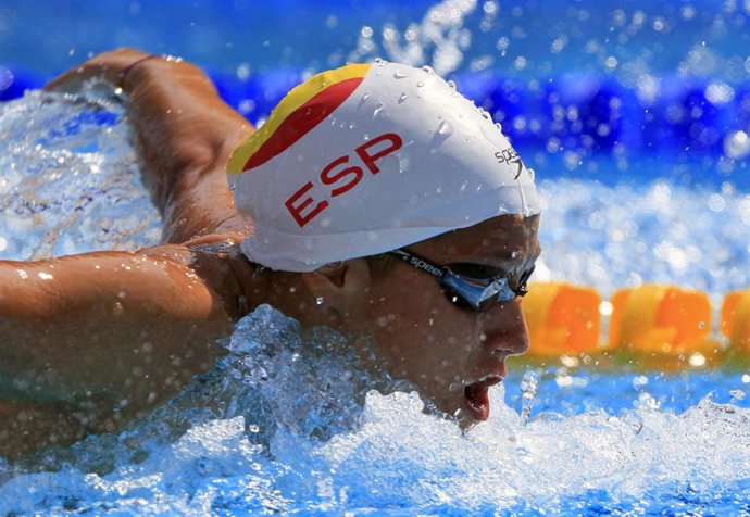 La nadadora española Mireia Belmonte