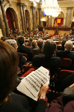 Hemiciclo del Parlament