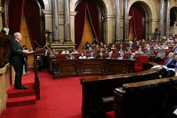 Montilla en el Parlament