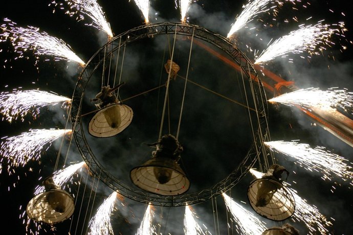 Espectáculo 'Pedaleando hacia el cielo'