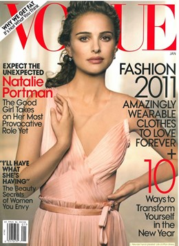 Natalie Portman para Vogue USA, enero 2010