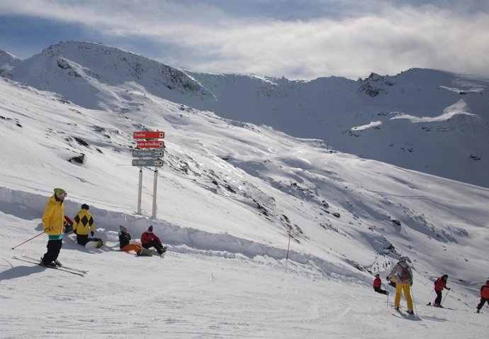 Recursos de nieve en Sierra Nevada