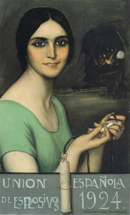 Una de las obras que se exhiben en la muestra 