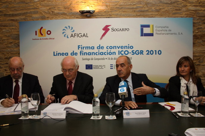 El ICO, Afigal, Sogarpo Y CERSA Firman Un Acuerdo Para Promover La Financiación 
