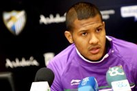 Fútbol.- Rondón (Málaga): "Prefiero que el Atlético pierda en 'Europa League' y venga desmotivado"