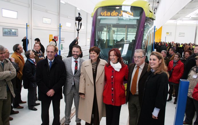 Muñoz, Valdivielso, Cruz Villalón, Peñalver, Calahorro y Cruz en la presentación