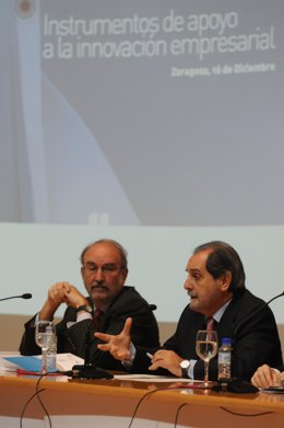 Velasco en la jornada de apoyo a la innovación