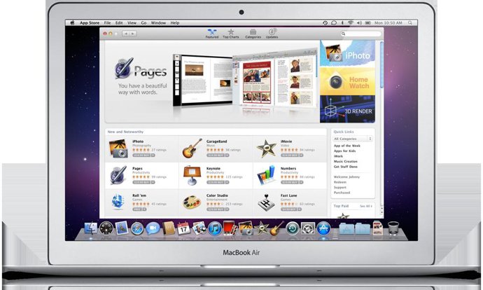 Nueva interfaz del Mac App Store.
