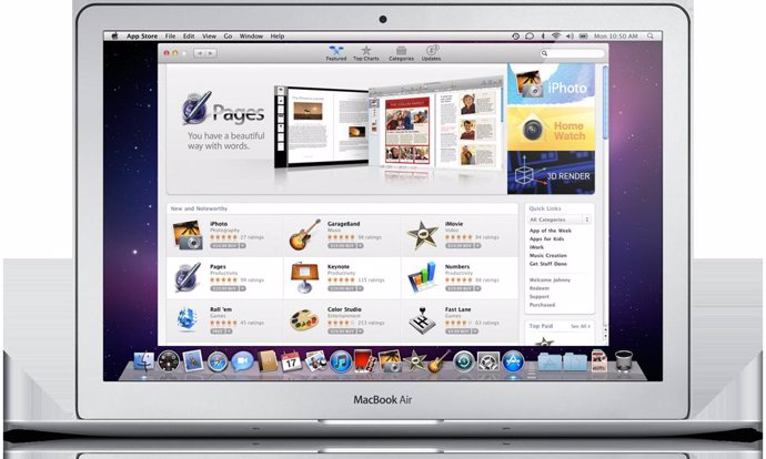Nueva interfaz del Mac App Store.