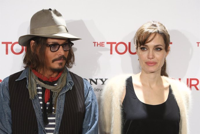 Angelina Jolie y Johnny Depp