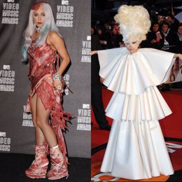 Lady Gaga y sus excéntricos looks