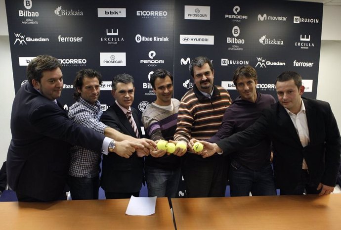 Sorteo de emparejamientos del III Masters Tenis Bilbao