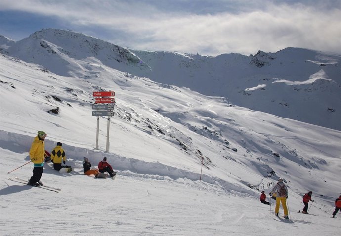 Recursos de nieve en Sierra Nevada