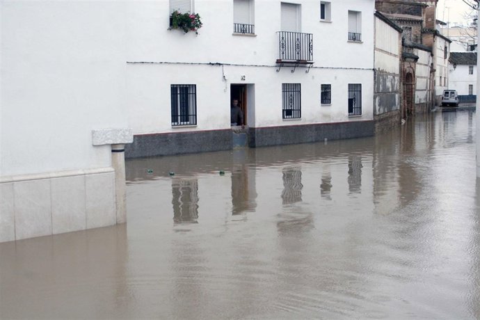 Inundaciones en Écija