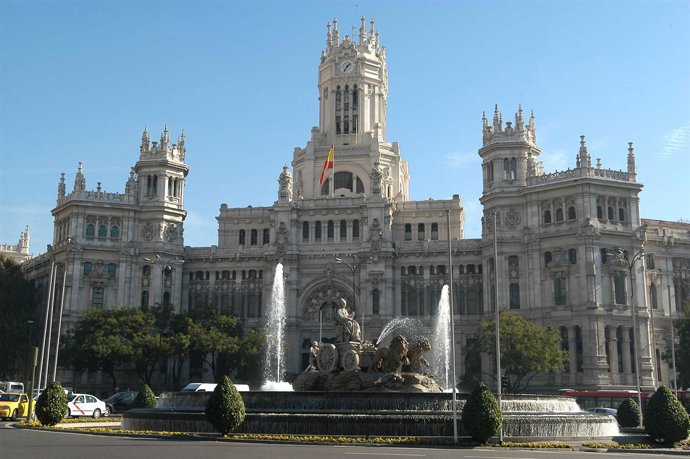 Palacio de Telecomunicaciones de la plaza de Cibeles