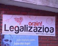 Izquierda abertzale realizará este sábado cadenas humanas en los municipios vascos para pedir su legalización