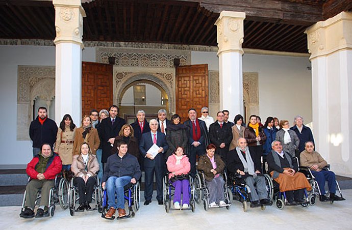 Barreda y la Asociación de Esclerosis Múltiple de Toledo