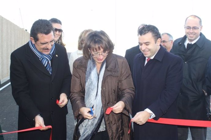 Inauguración del nuevo acceso a la Ciudad Deportiva de Mérida