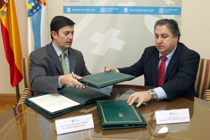 O conselleiro do Medio Rural, Samuel Juárez, asinará un convenio de colaboración