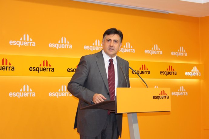El presidente de ERC, Joan Puigcercós.