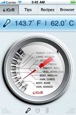 aplicación igrill para iphone