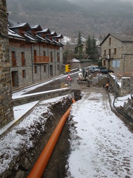 Calle San Julián de Biescas