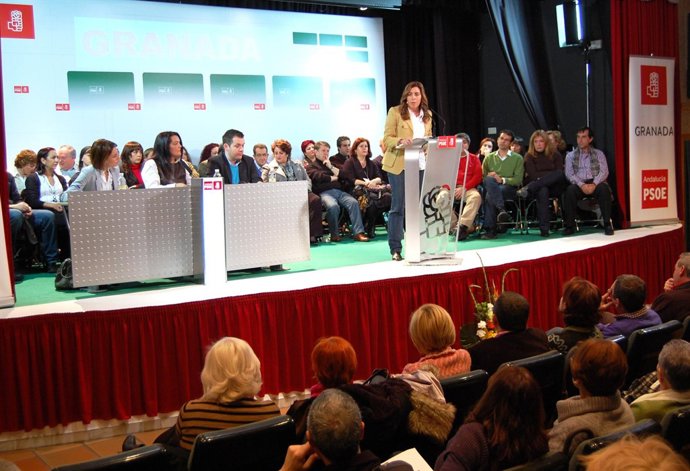 PSOE De Andalucía: Más Fotos Susana Díaz Granada 18 12 10