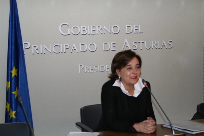 La consejera de Cultura y Turismo, Mercedes Álvarez