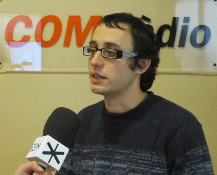 El periodista David Collantes