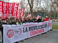 Manifestaciones contra el aumento de la edad de jubilación 
