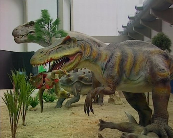 Los dinosaurios reviven en Mérida