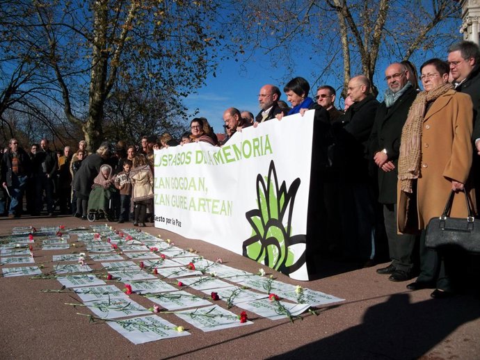Concentración de Gesto por la Paz.