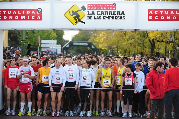 Salida Carrera de las Empresas
