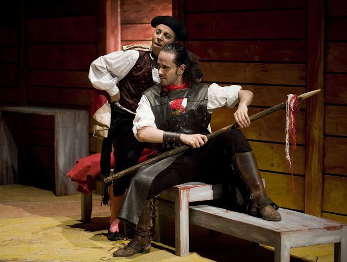 Teatro Corsario Durante La Representación De 'El Caballero De Olmedo'