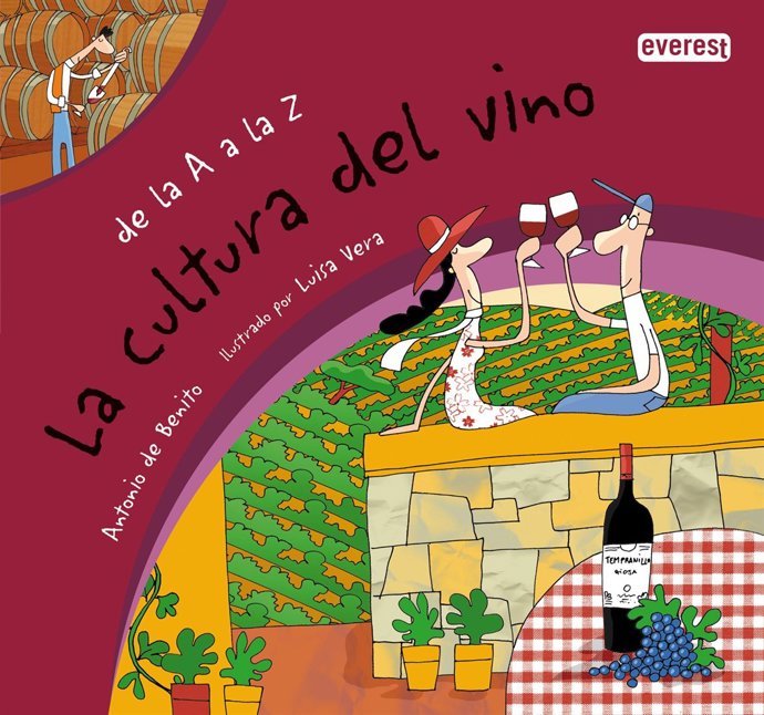 SOBRE LIBRO DE LA A A LA Z. LA CULTURA DEL VINO