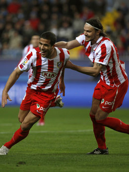 El Atlético vence al Málaga
