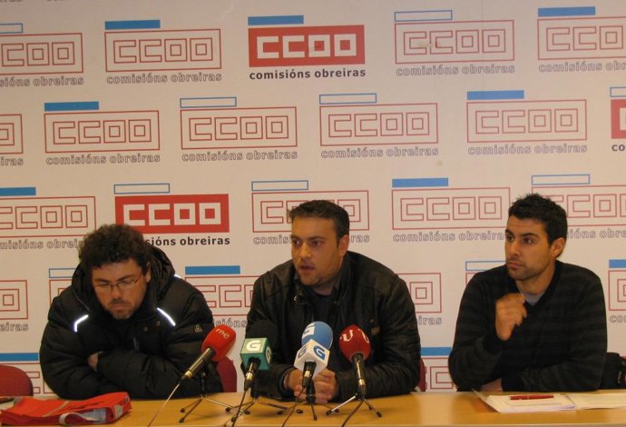 Representantes sindicales del personal de ambulancias