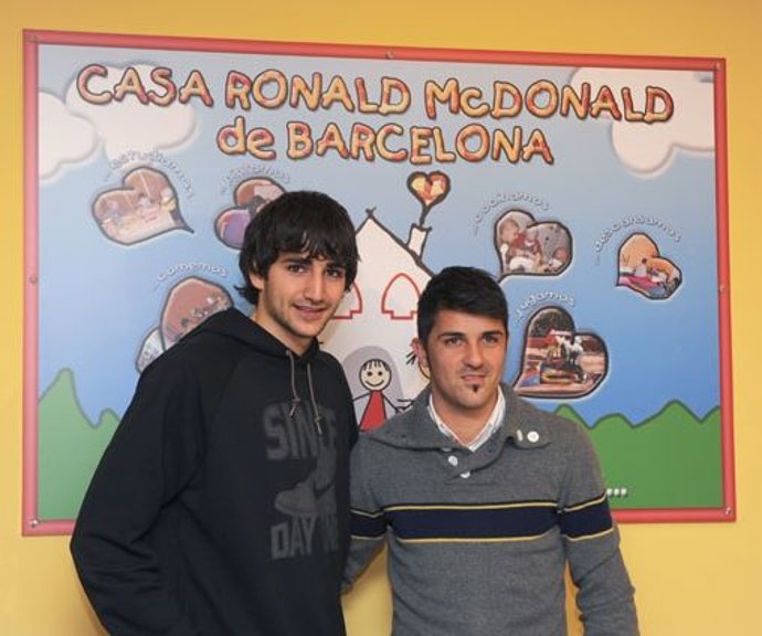 Villa y Ricky Rubio