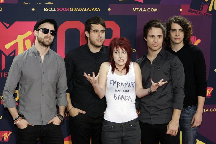 La banda estadounidense Paramore