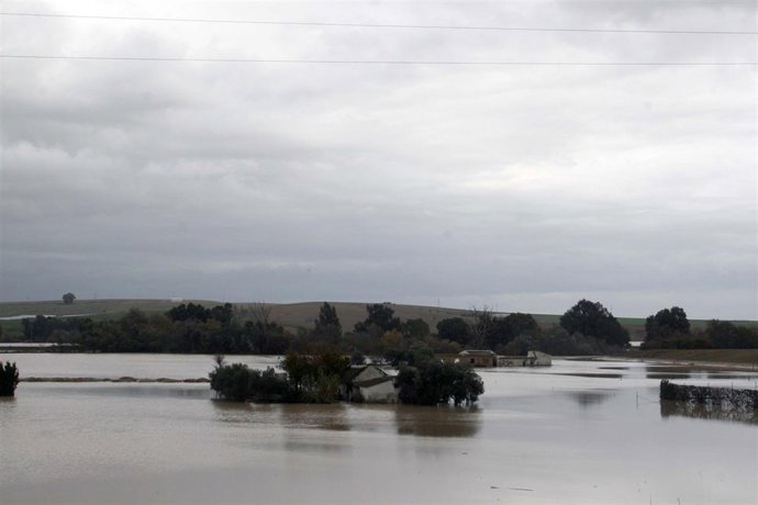Inundaciones en Écija (Sevilla)