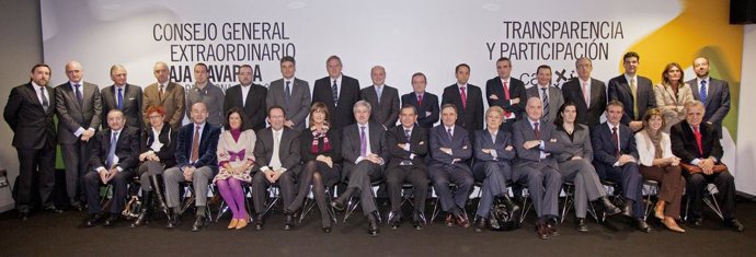 El Consejo General de Caja Navarra aprueba la entrada de Cajasol en Banca Cívica