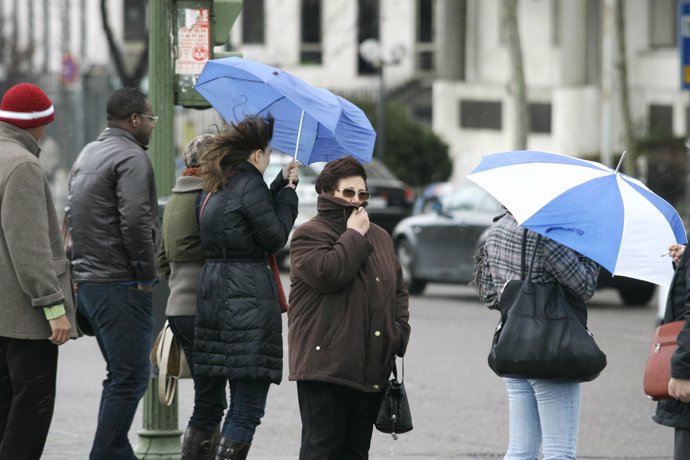 Lluvia en España