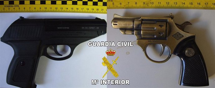 Armas incautadas