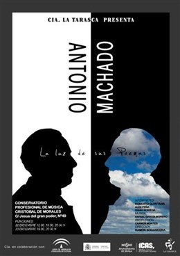 Cartel de 'Antonio Machado: la luz de sus poemas'